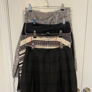 4 Skirt Bundle Ann Taylor Loft Pencil Plaid